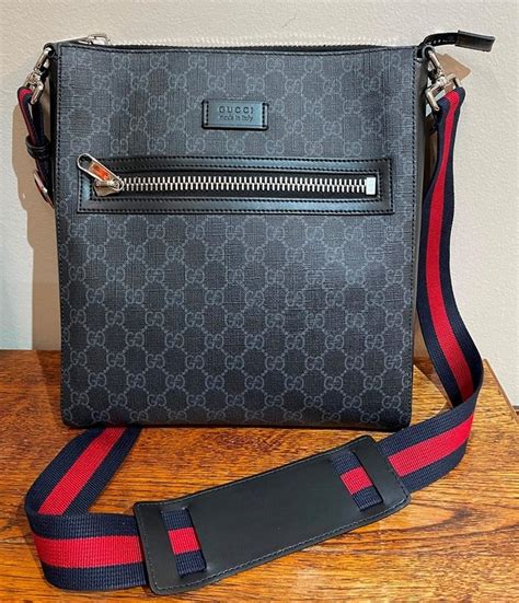 men gucci seleria|Gucci men's Messenger bags.